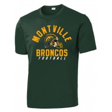 Montville Broncos Football Sport-Tek® PosiCharge® Competitor™ Tee